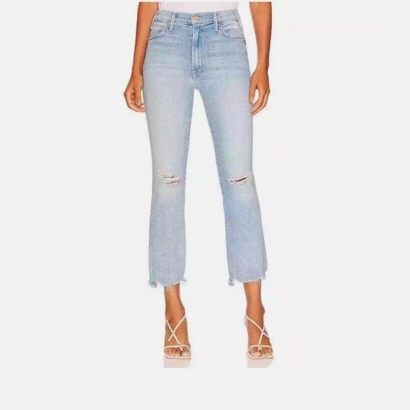 MOTHER The Hustler Ankle Chew Jeans size 32 - Picture 2 of 13